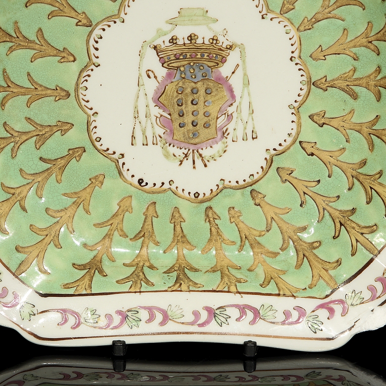 Fuente de porcelana 