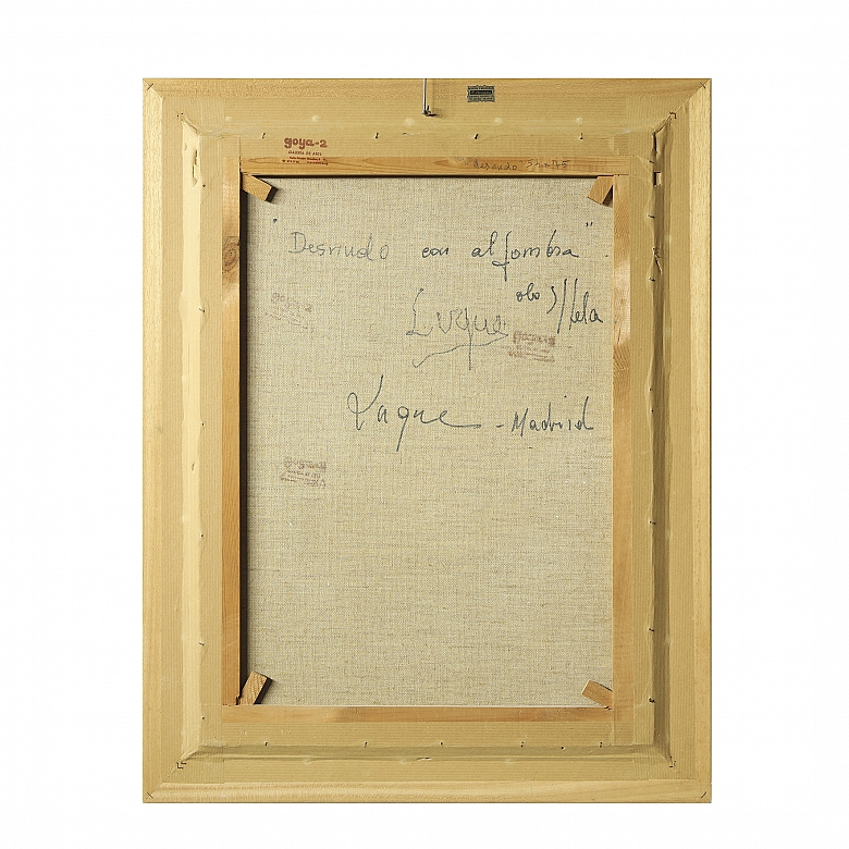 Manuel Fernández Luque (1919–2005) ‘Nude with Rug’ - 3