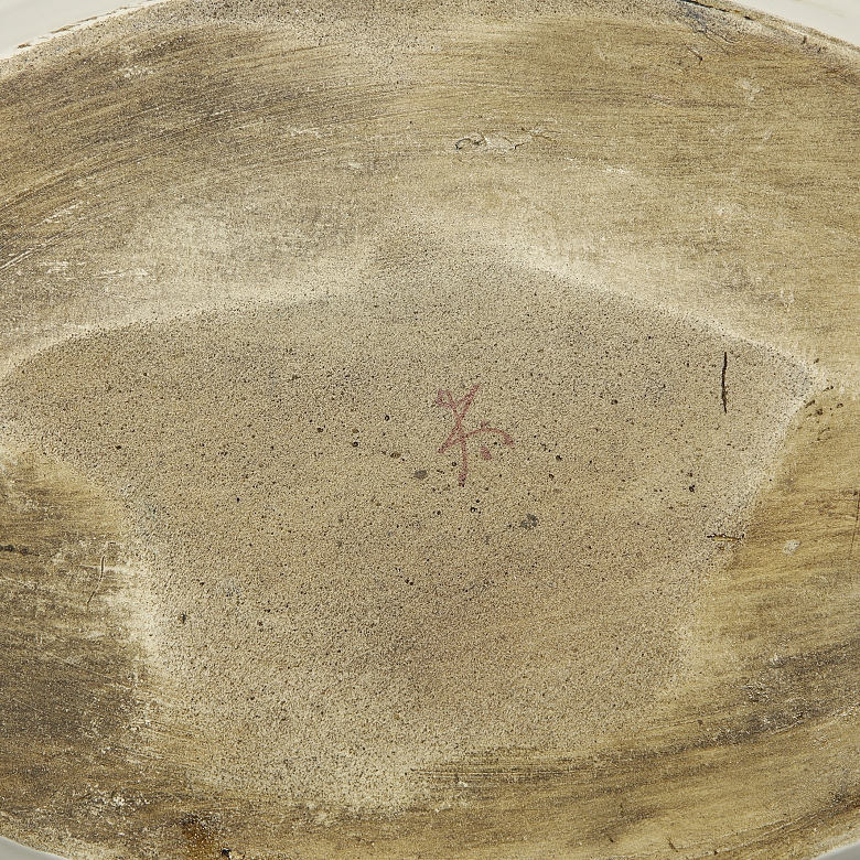 Chantilly style porcelain scrivener's desk, 19th century - 5