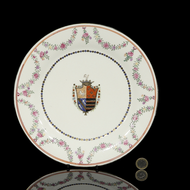 Plato de porcelana