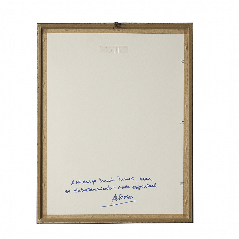 Alfonso Ortuño (1942) “Word of God” - 4