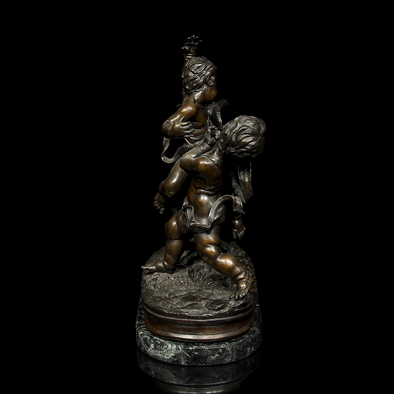 Manufactura Algora, escultura de bronce 