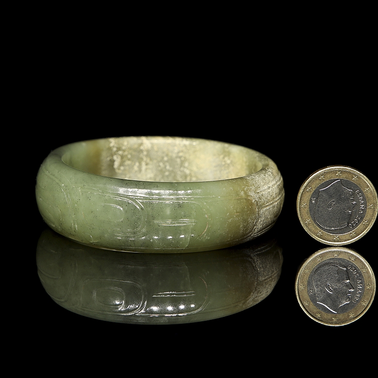 Esclava de jade tallado, dinastía Zhou