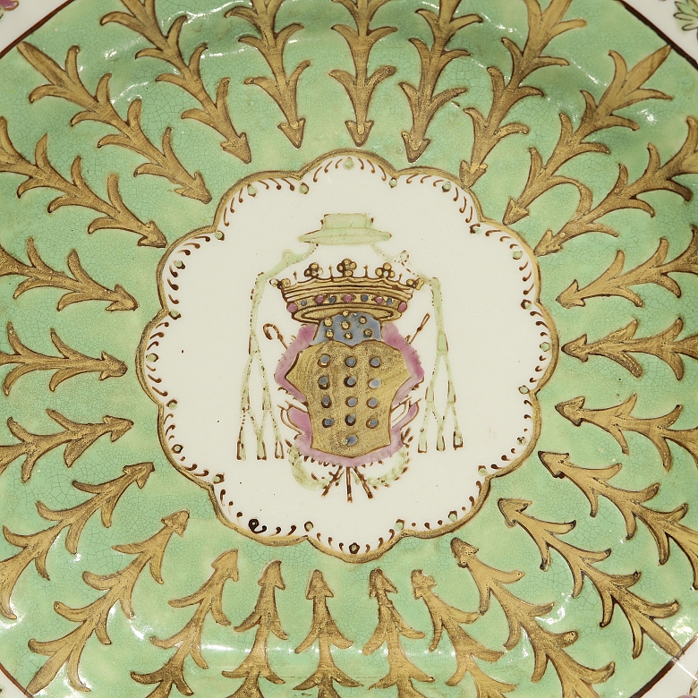 Fuente de porcelana 