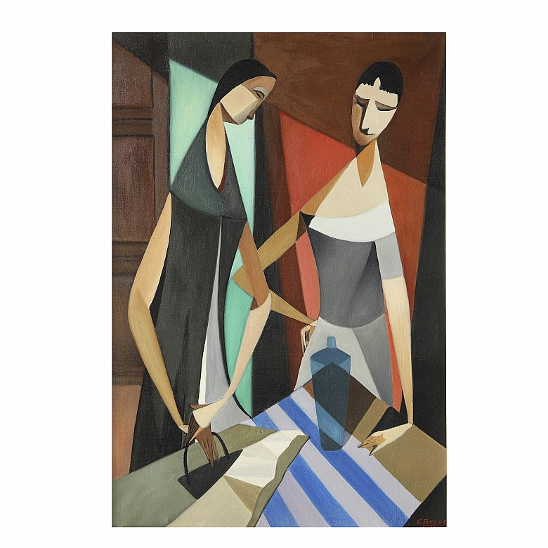 Carlos Bravo Calvo (1925) ‘The Ironers’