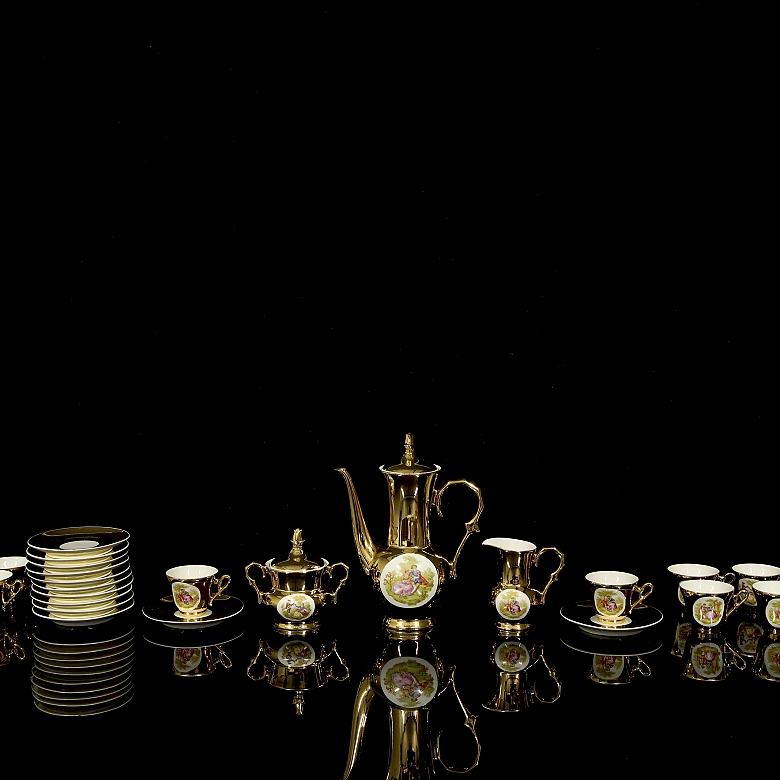 瓷质咖啡套装“小咖啡杯”，20世纪