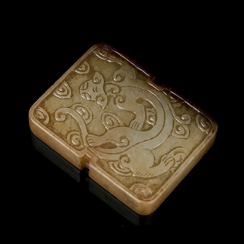 Placa de jade de Hetian 