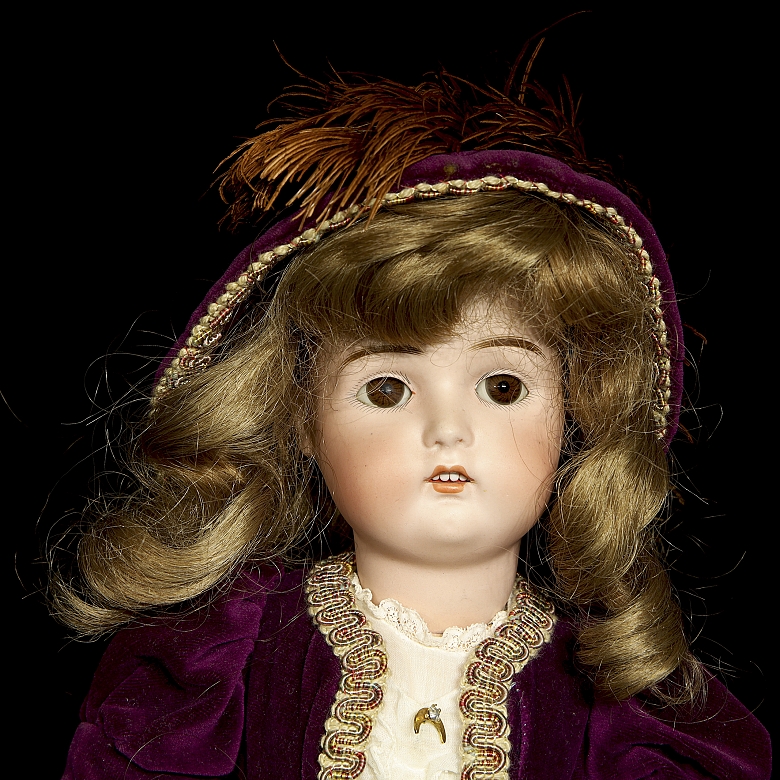 Muñeca de porcelana de carácter Kämmer & Reinhardt, Alemania, ffn. s.XIX