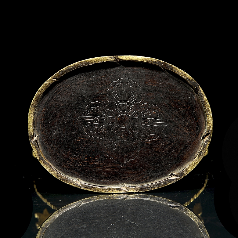 Buda de bronce dorado 