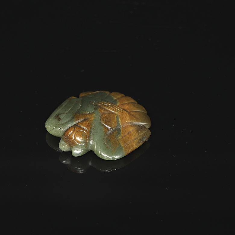 Figura de jade tallado