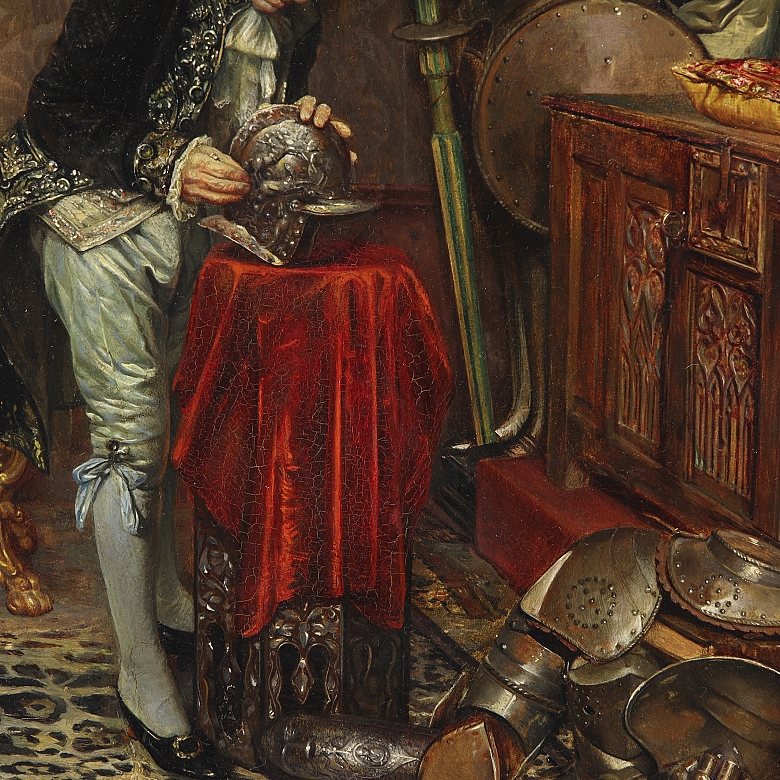 Ignacio de León y Escosura (1834–1901) ‘The Restorer’, 1869