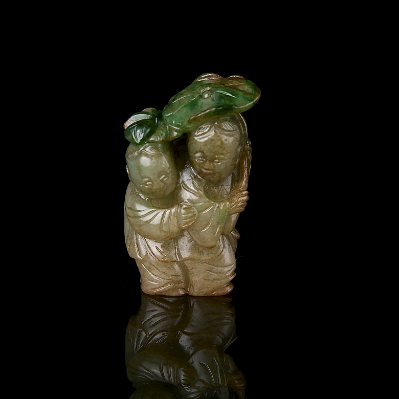 Figura de jadeíta 