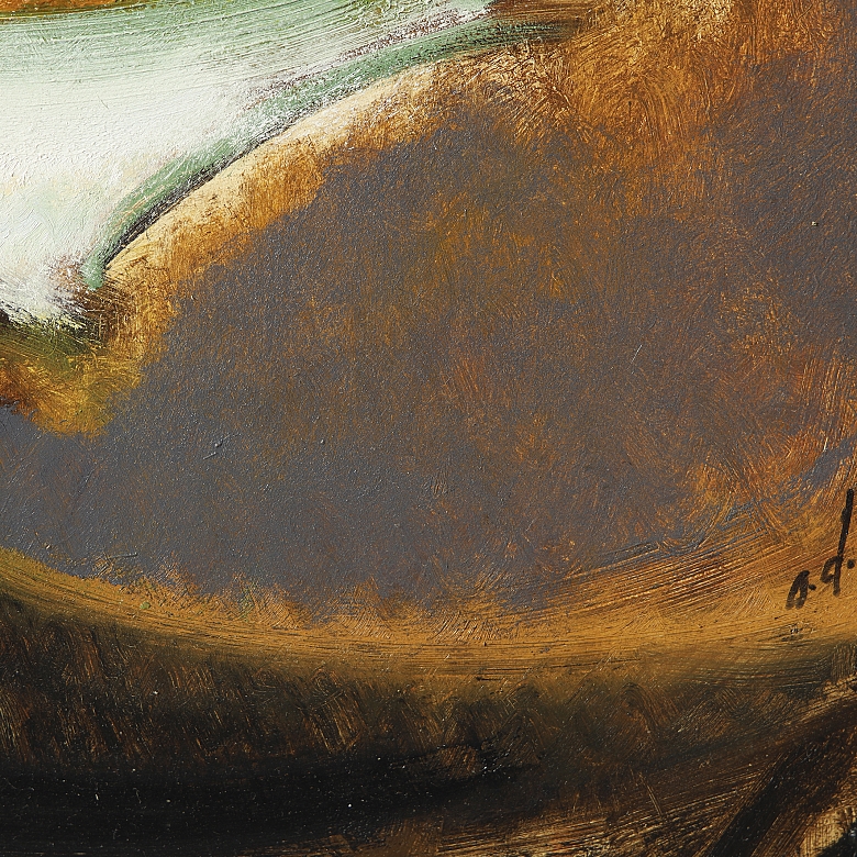 阿尔瓦罗·德尔加多 Álvaro Delgado （1922-2016）《委拉斯开兹》，1997年