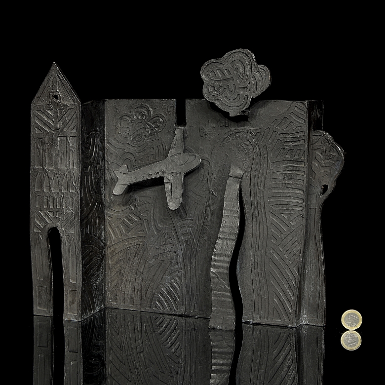 Fernando Bellver Chango (1954) “Wherever you are,” 2003