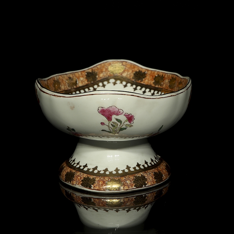 Fuente de porcelana