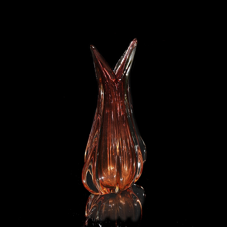 穆拉诺“吹制玻璃花瓶”，20世纪 - 3