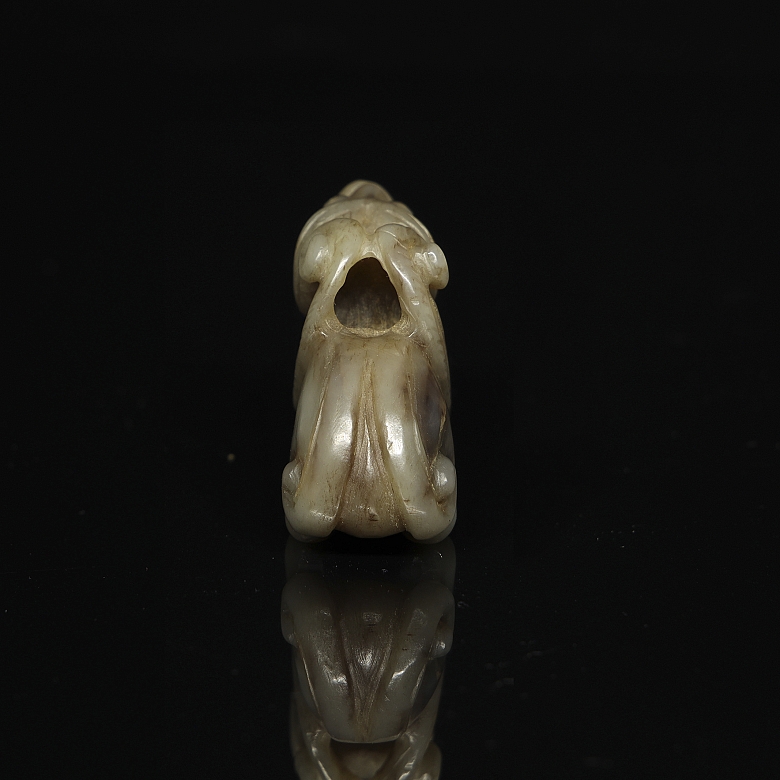Figura de jade tallado 