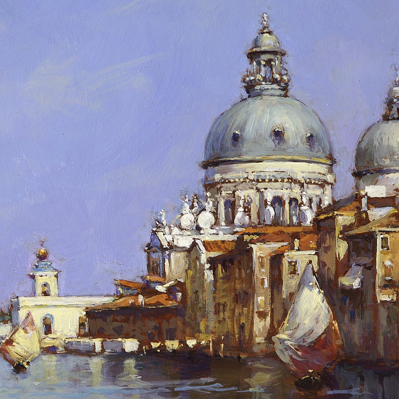 Antonio Medina (1944) ‘Venice Canal’