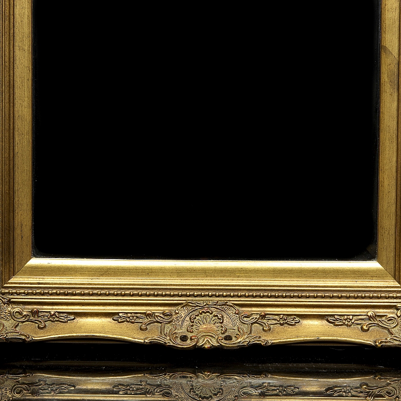 Espejo de pared de estilo Luis XV, s.XX