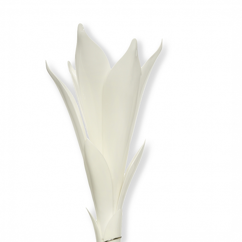 Sculptural floor lamp by Rougier, ca. 1970
