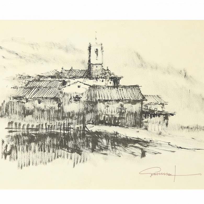 拉斐尔·加里奇（1930–1994）《钟楼》