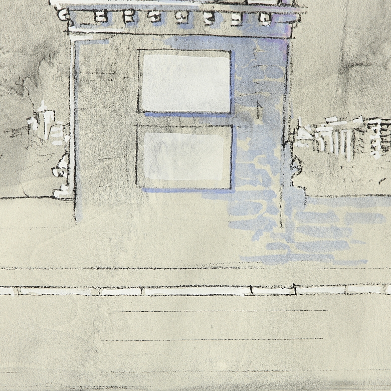 Marti (20th century) ‘Capilla del Puente del Real’, 1996