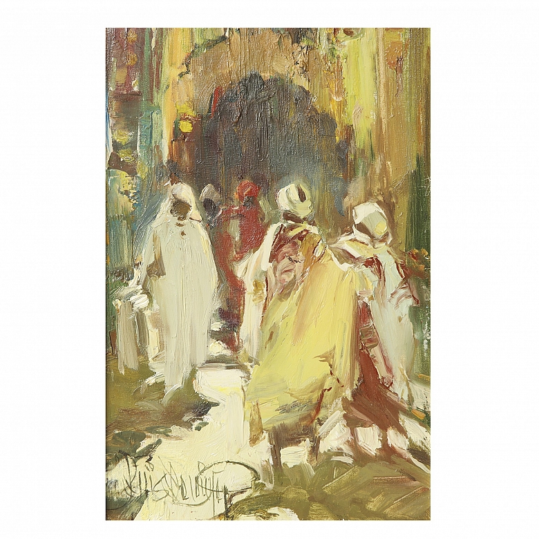 Luis Domingo García (1924–2001), “Moors in Backlight”