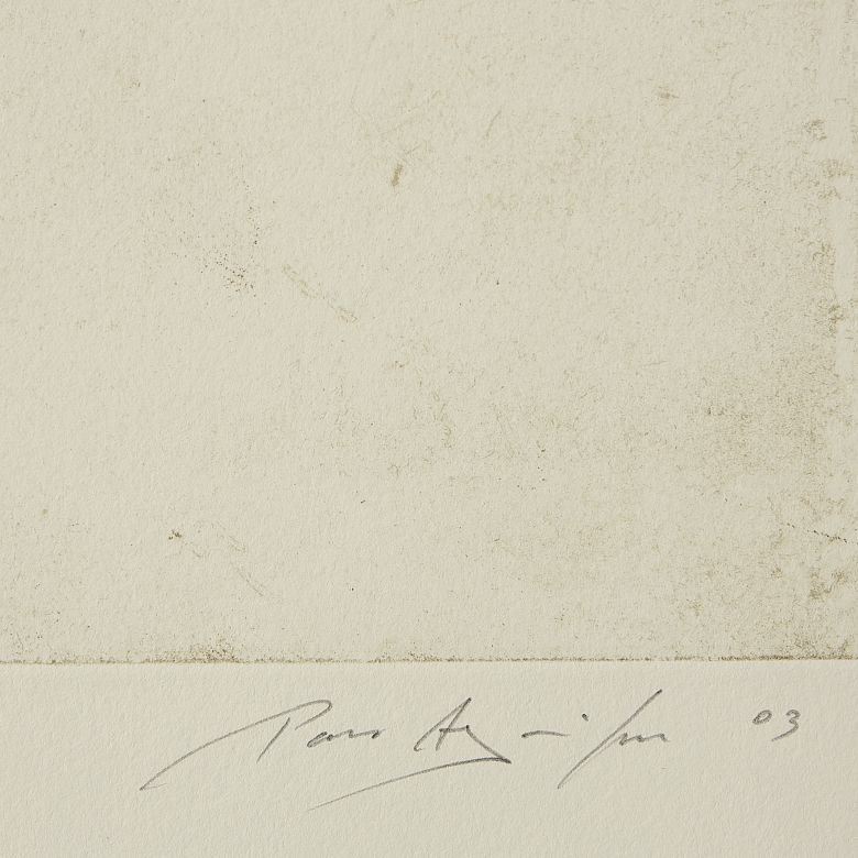 Paco Aguilar Aguila (1959) “Territorios A”, 2003 - 3