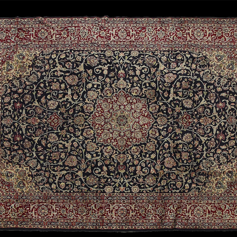 Alfombra Isfahan, s.XX