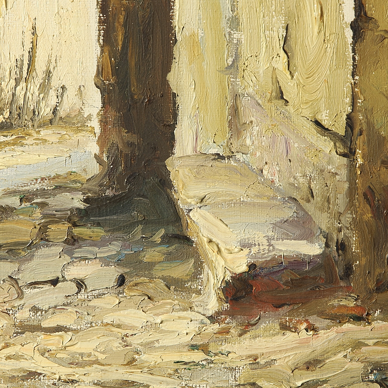 J. Cortés (20th century) ‘Passageway’, 1974 - 2