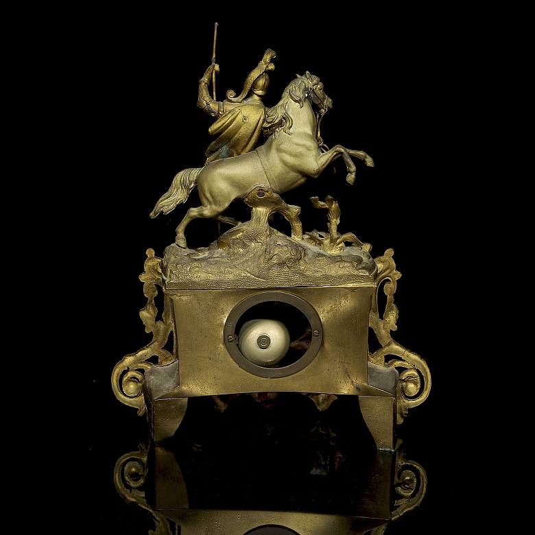 Reloj de sobremesa estilo Napoleón III, Samuel Marti et Cie., c. 1870–1880