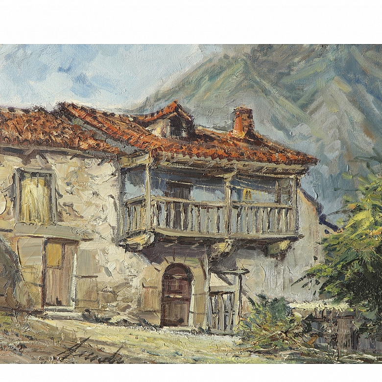 弗朗西斯科·阿内多·利纳雷斯 Francisco Arnedo Linares（1925–2011）《乡村别墅》，1979年