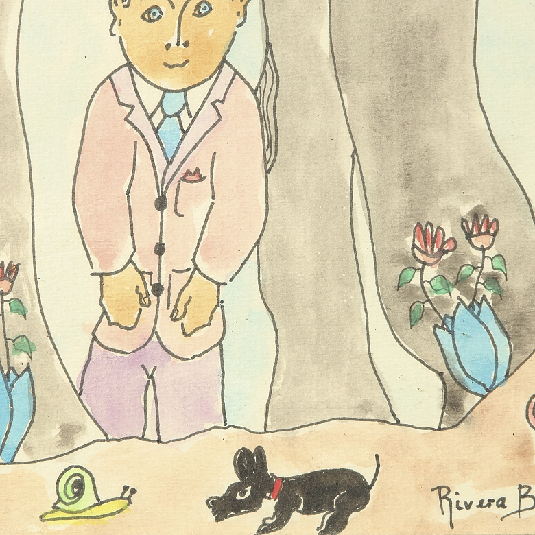 Miquel Rivera Bagur (1919-1999) “Country Portrait”