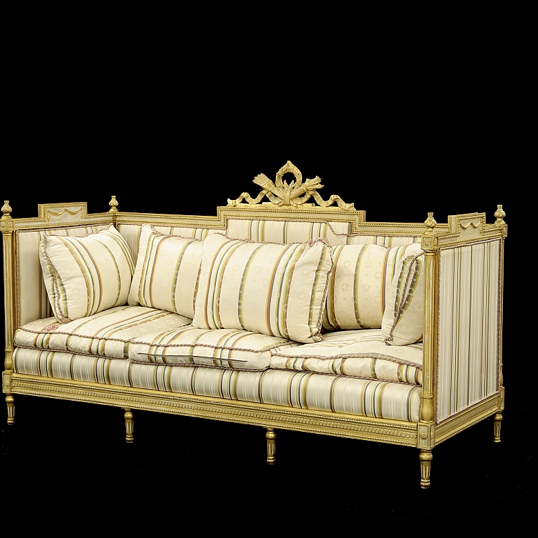 Sofá estilo Luis XVI, s.XX