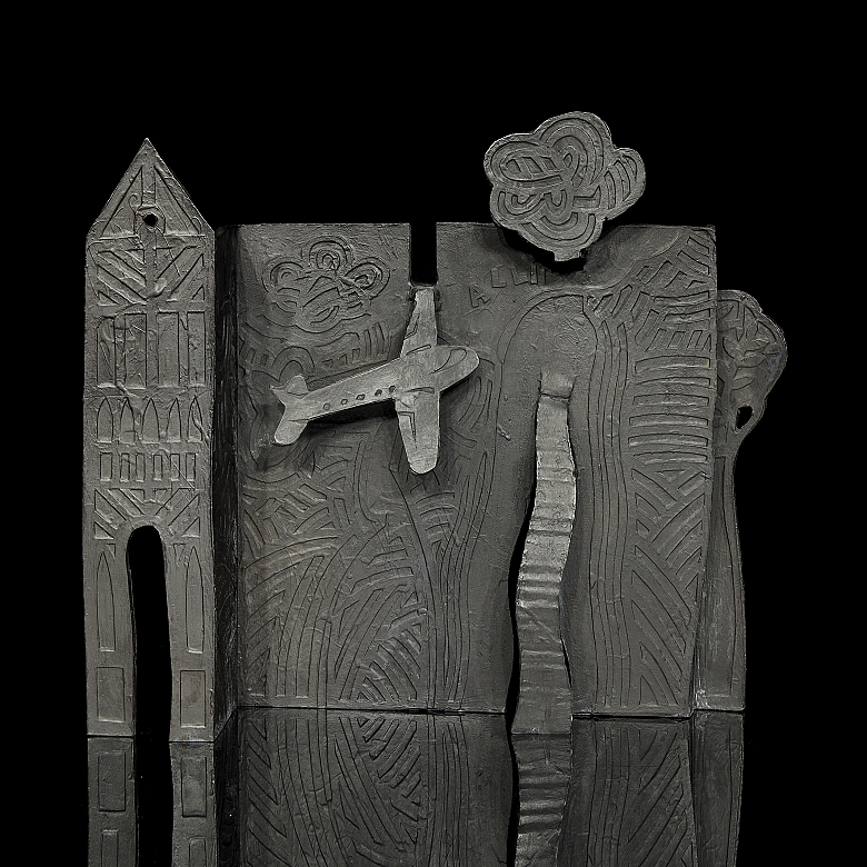 Fernando Bellver Chango (1954) “Wherever you are,” 2003