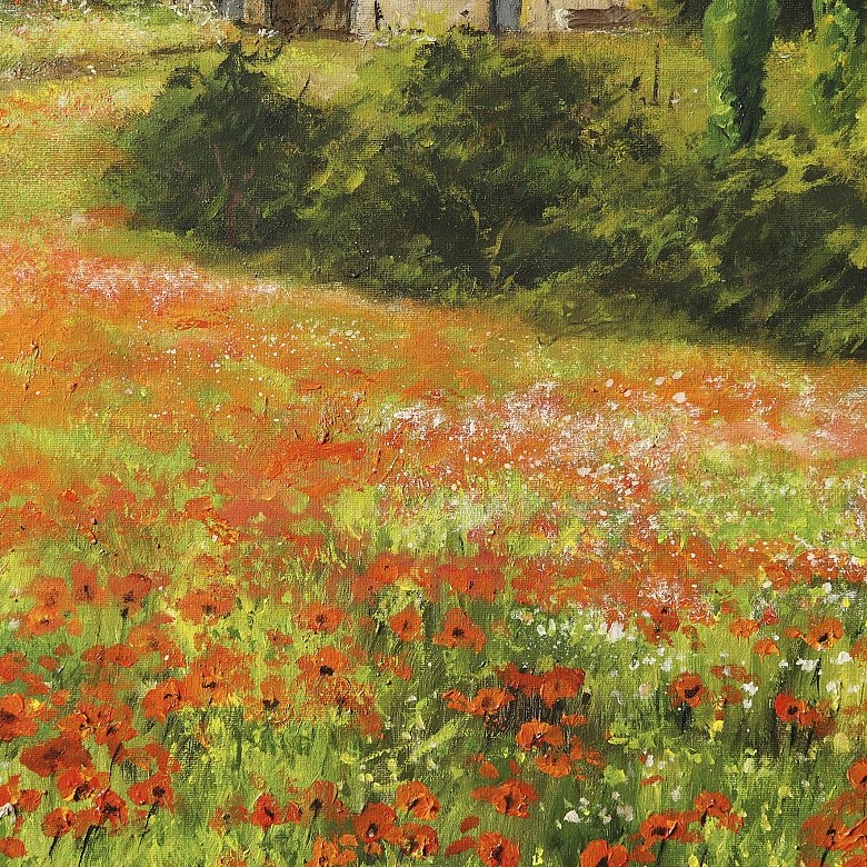 Francesc Vidal Vives (1957) ‘Field of Poppies’