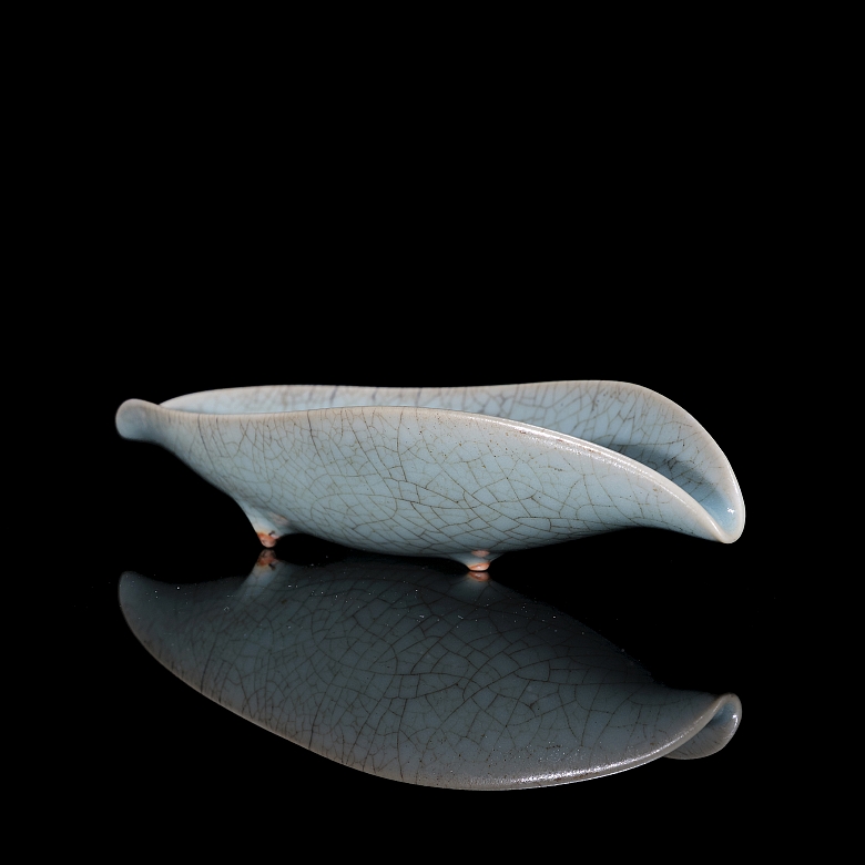 Reposapinceles de cerámica esmaltada 