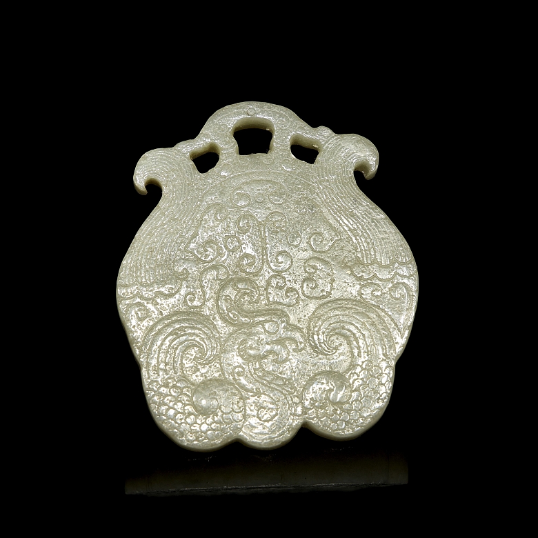 Jade pendant ‘Phoenix’, Qing dynasty