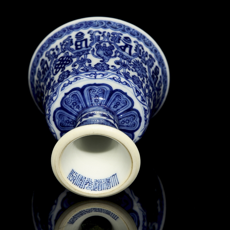 Copa de porcelana
