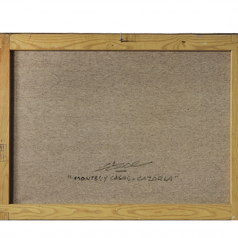 何塞·科萨尔·维埃德马（1944）《山峦与房屋。卡索拉》 - 5