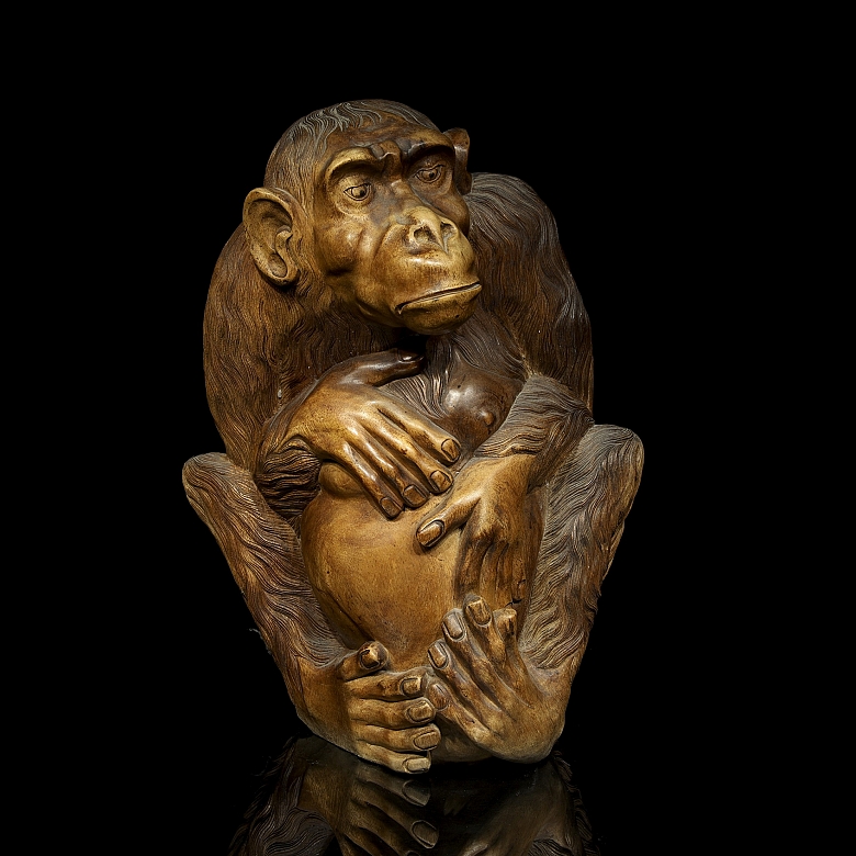 Escultura de madera 