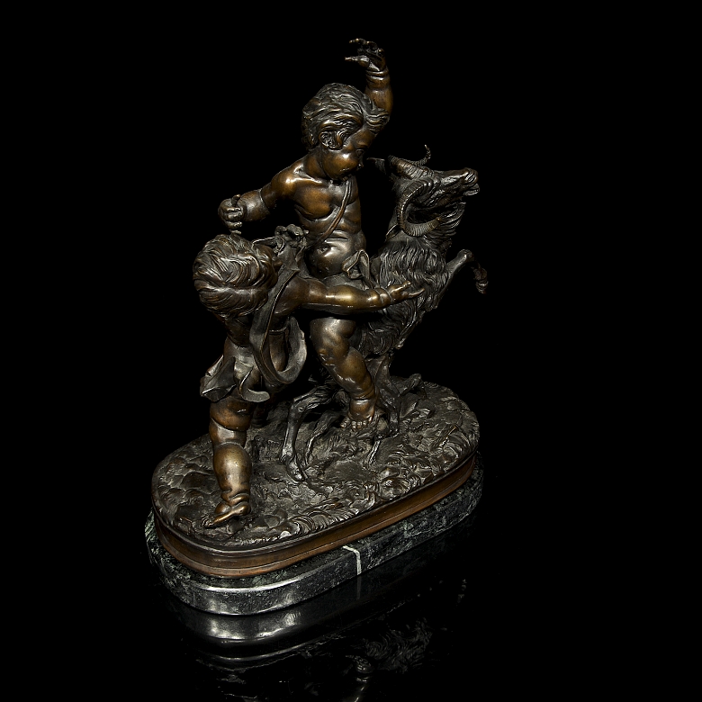 Manufactura Algora, escultura de bronce 