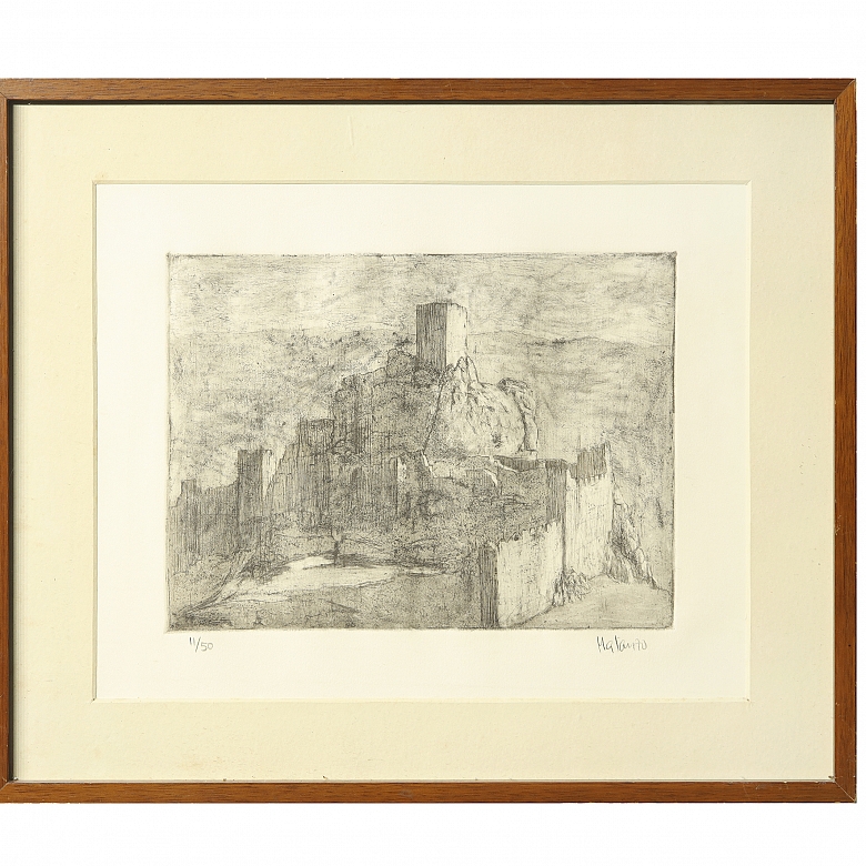 Matanzo (20th century) ‘Wall on the hill’ - 4