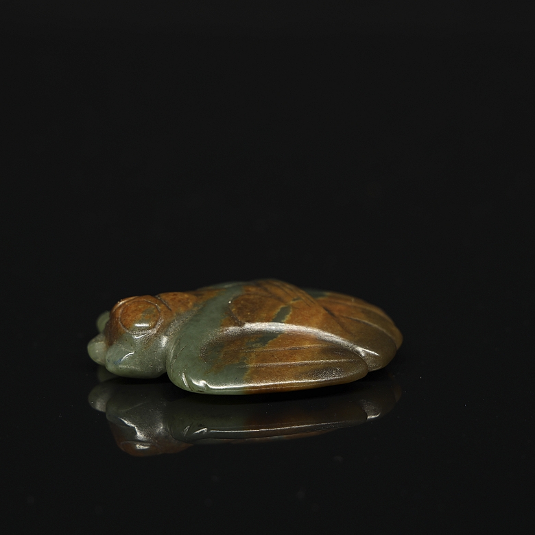 Figura de jade tallado