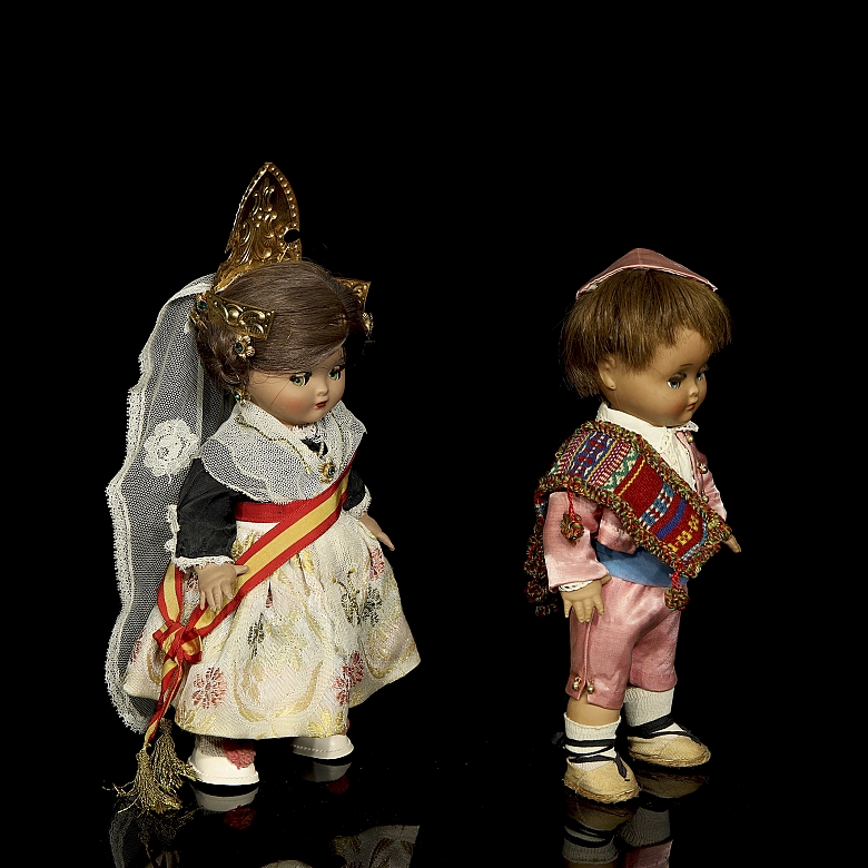 Pareja de muñecos