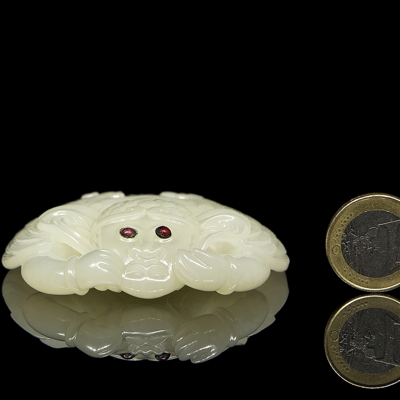 Jade figurine “Mythological beast”, Qing dynasty - 7