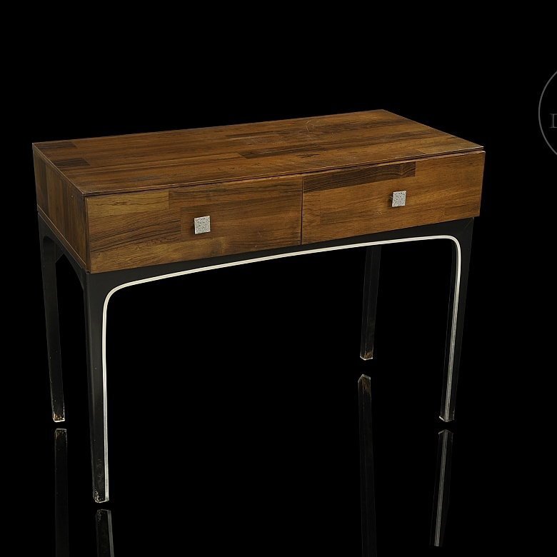 Console designed by Henri Vallières, 20th century