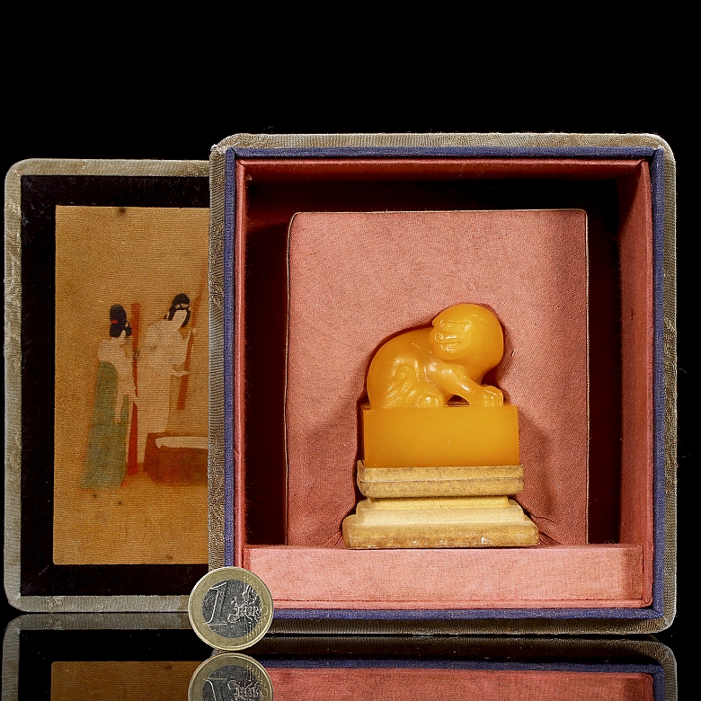 Sello de piedra Shoushan 