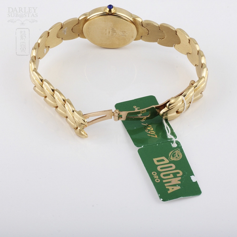 Reloj Oro Mujer Dogma Diamantes - 1