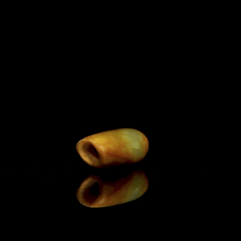 Cuenta de jade tallado, Cultura Hongshan